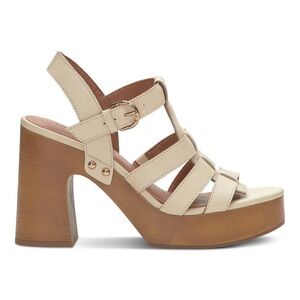 Lucky Brand Imana Leather Plaform Fisherman Sandals